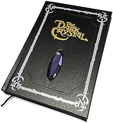 CostumeBase Dark Crystal Book Réplica Páginas impressas com ilustrações pretas