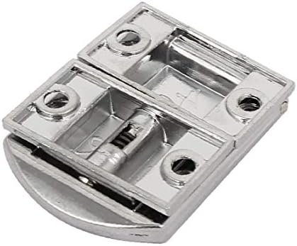 X-Dree Toolbox Caixa de presente TOLHA TOME HASP HASP Silver 30mm x 23mm x 6mm (Caja de Herramienta Caja de