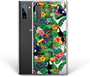 Caso Kaidan Compatível com iPhone 14 13 toucan 12 mini xs x xr pássaro tropical 11 Pro Max SE 2020 6 7 8 Plus Galaxy S23 S22 Nota 20 Ultra 10 9 Silicone S10 S1
