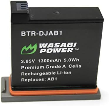 Bateria de energia Wasabi para DJI AB1 e DJI OSMO Action Camera