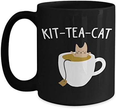 Kit-tea-gat Feline Buverage troceira caneca de café