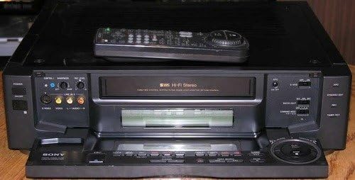 Sony SLV-R1000 S-VHS Hi-Fi Strendo Editing VCR Deck