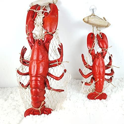 Decoração de casa de vorcool lagosta vermelha lagosta artificial com lagosta de lagosta de lagosta