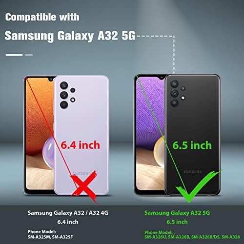 JXVM para Samsung Galaxy A32 5G Caso: Dual Camada Proteção Tampa Celular Pesada Tampa Choquetão Robada