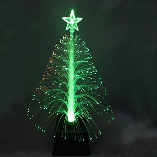 Janfu Luz da noite colorida, lâmpada de lâmpada leve da árvore da árvore de Natal Lâmpadas de cabeceira