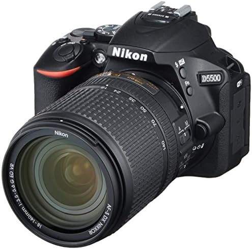 Nikon D5500 18-140 VR Kit da lente Black - Versão Internacional