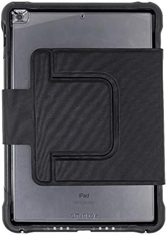 Case da série OtterBox Unlimited com fólio + protetor de tela para iPad 7th, 8th e 9th Gen - Non -Retail/Ships in Polybag - Clear/Black