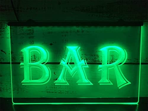 Coquetéis de néon LED de bares personalizados de DVTel, USB RGB Dimning 3D Display Neon Lights para pub