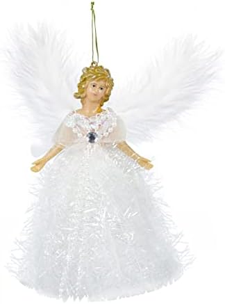 Decorações de Natal Pifude Ornamento de Natal Ornamento Anjo Pingente Ornamento com Asas Árvore de Natal Ano Novo Anjo Doll Angel Doll