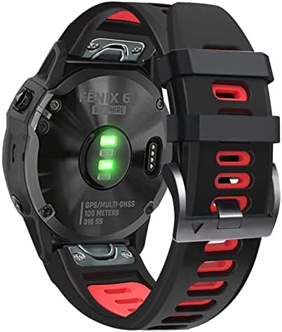 Czke para Garmin Quickfit 22mm Watch Band Sport Silicone WatchBands