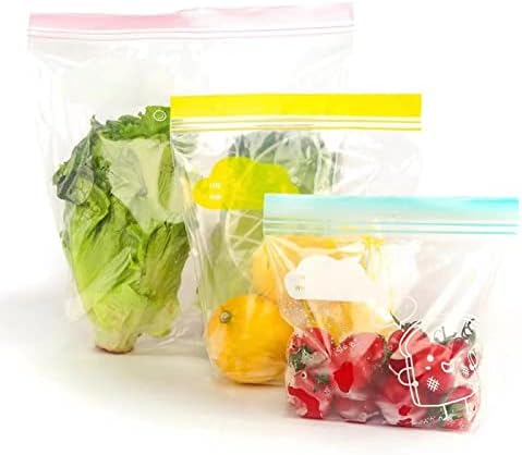 Bolsa de preservação de alimentos de bolsa selada suplementos de alimentos espessados ​​saco de plástico auto-vedado Repita a geladeira gelada Saco de sub-embalagem de alimentos especiais 18 * 20+3cm