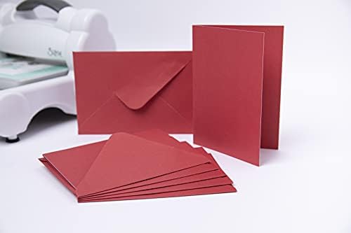Sizzix Surfacez-Card & Envelope Pack, A6, Holly Berry, 10pk, 665413, tamanho único, multicolor