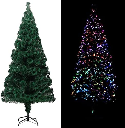 Árvore de Natal Artificial, Árvore de Natal 5 Cores Luzes 6W Reutilizável 12V para Yard