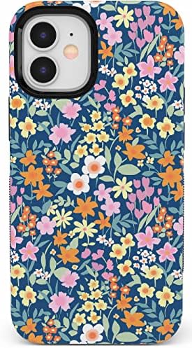 Casely iPhone 11 Case | Bloom completo | Caso floral da Marinha