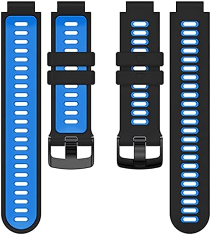 Cysue Watch Band Silicone Substaction Watchstrap for Garmin Forerunner 235 220 230 620 630 735xt