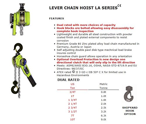 Todo o manuseio de materiais LA025-20V Chain Leva