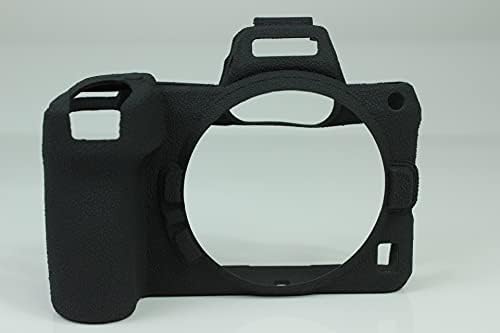 Caixa de câmera em gel de silicone para Nikon Z6ii Rubrote protetor Saco de capa de câmera macia preto