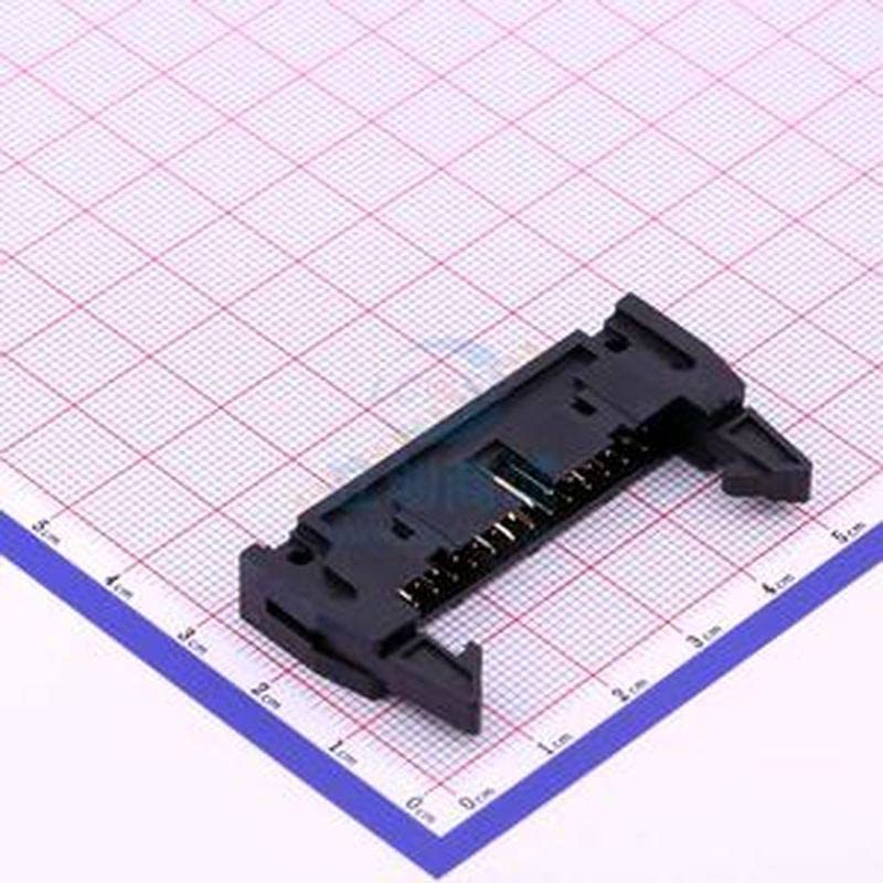 2 PCs 2x13p2.54mm Plug-in de conector IDC, p = 2,54 mm 2,54mm Brass 3210-26SG0BLT1