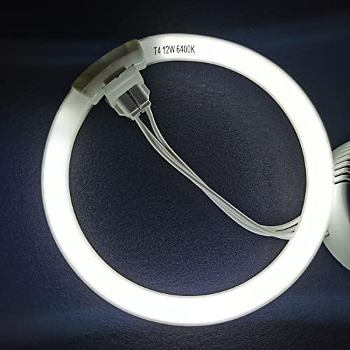 Lâmpada de substituição de 12w T4 para o espelho de maquiagem da CONAIR, lâmpada fluorescente circular de 5,5 ''