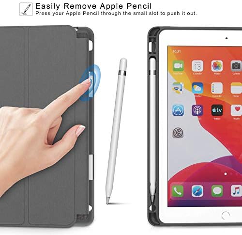 Capa do iPad Hepix 10,2 polegadas iPad 9º 8º Caso da 7ª geração 2021 2020 2019 com porta -lápis, capa