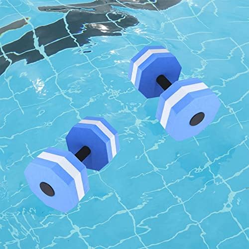 Dumbbell de água para exercícios aeróbicos aquáticos, equipamentos de pesos de água, auxílio de