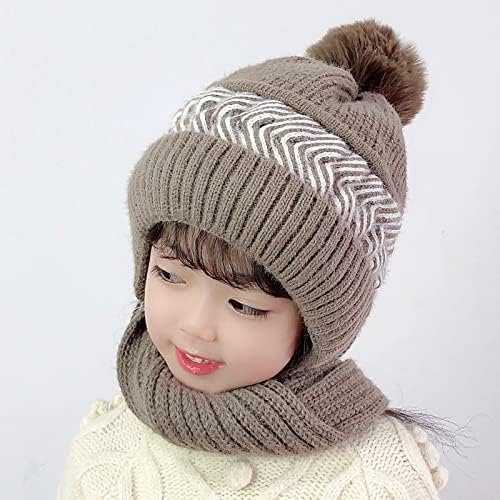 Chapéu de chapéu de inverno chapéu chapé os chapéus coif de inverno garoto quente chapé de lã de malha quente com