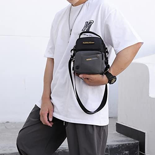 Mini Mini Crossbody Bag, bolsa de ombro pequeno, bolsa de mensagens para celular, iPad 9.7 , laptop 13.3,