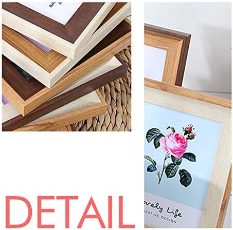 McJs Windmill Tulip House Greenery Plant Flower Desktop Wooden Photo Frame Display Picture Art Painting Múltiplos