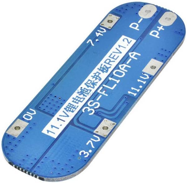 3S 10A 11,1V 12V 12,6V Módulo da placa de proteção contra carregadores de bateria de lítio para 18650 células de bateria de lipo liOn BMS 3.7V