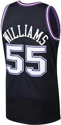 Jason Williams Sacramento Kings 55 Black Kids 4-7 Soul Hardwood Classic Swingman Jersey