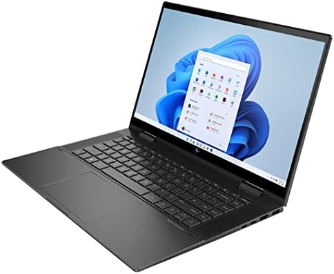 HP Envy X360 Laptop de tela de toque 2-em-1, exibição de 15,6 FHD IPS, Ryzen de 6 núcleos AMD 5 5625U, 16