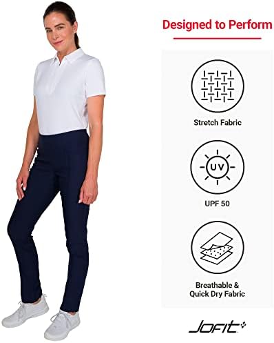 Jofit Apparel Feminino Athletic Clothing Lenging Flim mais fino Pant para golfe e tênis