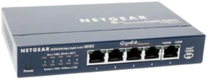 NetGear GS105NA 5 porta interruptor Ethernet 10/10/1000Mbps