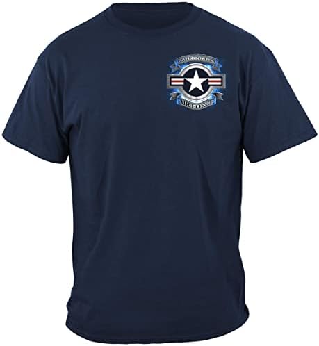 Camisetas Erazor Bits para Força Aérea, camisas patrióticas americanas da USAF, algodão