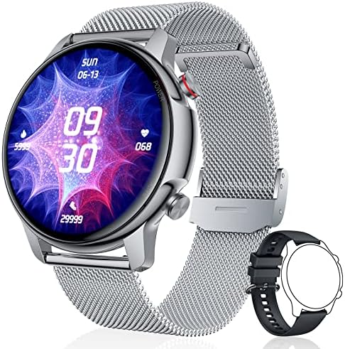 Taopon Smart Watches For Mull Men Men 1.32 '' Touch Screen IP68 Relógio digital à prova d'água para