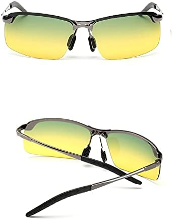 Runworld Night Driving Glasses, Polarized Sports Night Vision Goggles Anti Glare UV400 Para