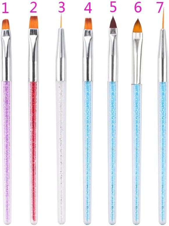 Wenlii Brush Gel Gel de desenho acrílico tinta de caneta para manicure unhas Art Brush para unhas