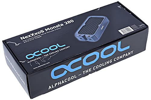 Alphacool 14190 Nexxxos Monsta 280mm Radiadores de resfriamento de água do radiador