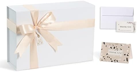 Caixas de presente pretas com tampas 1 pacote, 8,2x8x4 polegadas Caixa de presente pequena com