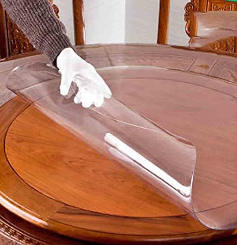 Fercla redonda redonda de mesa de mesa de mesa de plástico redonda Tampa de mobília de mobília
