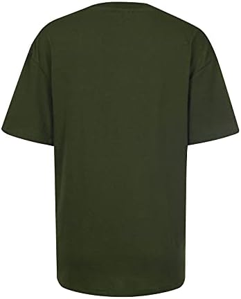 Camisas dos namorados para mulheres mangas curtas Imprimir tops casuais túnicos de camisetas de blusa