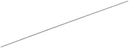 IIVVERR 0,22mm x 52mm de tungstênio carboneto cilíndrico pino cilíndrico Beda de barra de barra de prata (0,22 mm x 52 mm carburo de tungsteno cilíndrico pino calibrador de barra medidor de ton Plateado