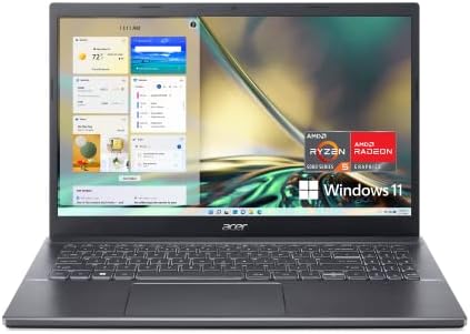 ACER Aspire 5 A515-47-R3Y6 Slim Laptop | 15,6 Full HD IPS | AMD RYZEN 5 5625U PROCESSOR MOLENTE HEXA-CORE | 8GB