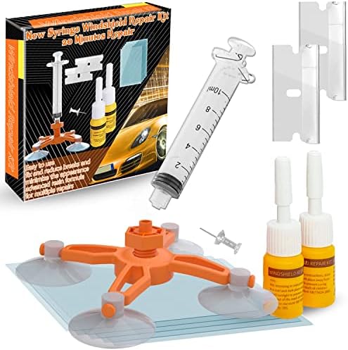 Kit de reparo de pára-brisa Zecurshield, kit de reparo de vidro, ferramenta de reparo de chips de