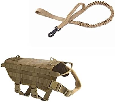 Colete de cães militares jhkgy, colete tático de cães com maçane