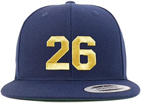 Trendy Apparel Shop número 26 Gold Thread Bill Bill Snapback Baseball Cap