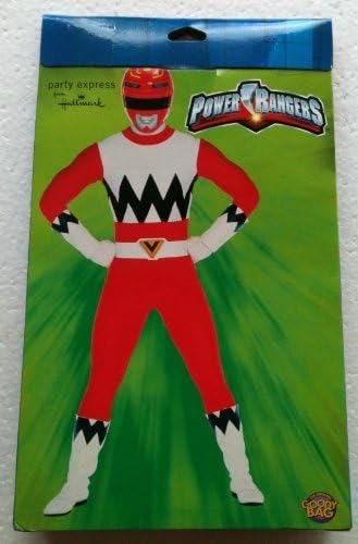 Power Rangers Goody Bag: Cartão de atividade, apito, adesivo, lançador de disco e labirinto
