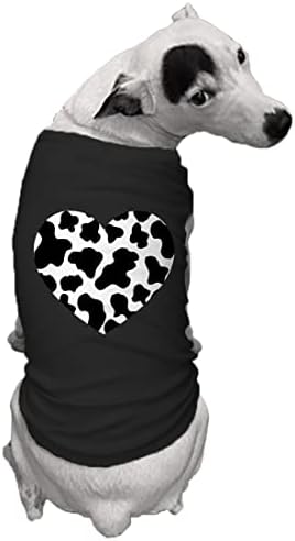 CORAÇÃO DE PATTRAL DE VACA - Camisa de cachorro de animal favorita