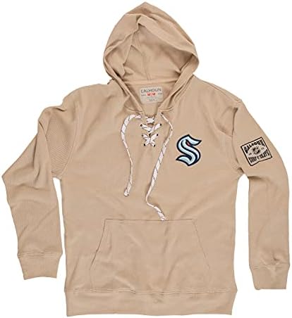 Calhoun NHL Surf & Skate Unisex Loose Fit Waffle Pullover Hoodie - The Coastal Collection