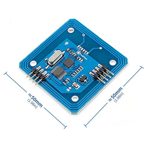 HAILEGE RC522 13.56MHZ RFID RC522 RFID Reader 13.56MHz Card IC MFRC522 Módulo RF UART TTL Interface para